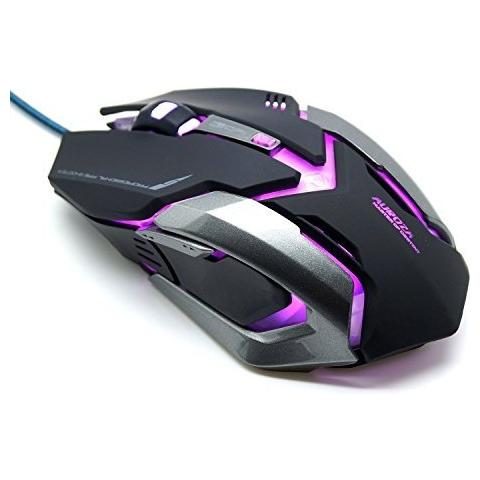Mouse Gaming USB 4000dpi 6 Tasti Nero Auroza EMS639 - Foto 2