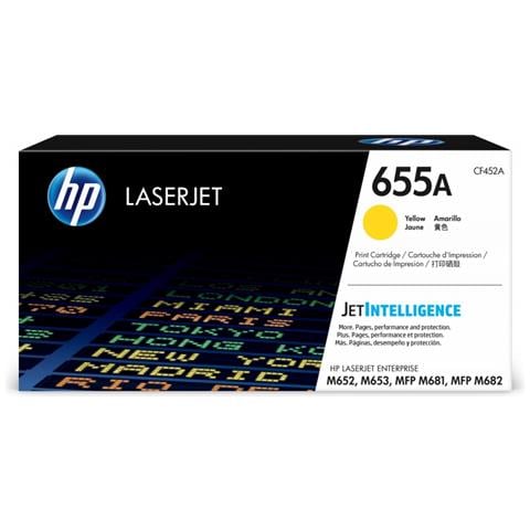 CF452A Toner Originale Giallo per LaserJet MFP M681z / MFP M682z Capacità 10500 Pagine - Foto 2