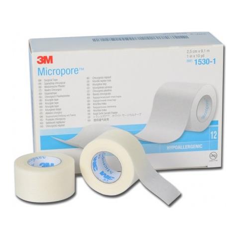 Micropore 3m - H 25 Mm X 9.14 M - Foto 3