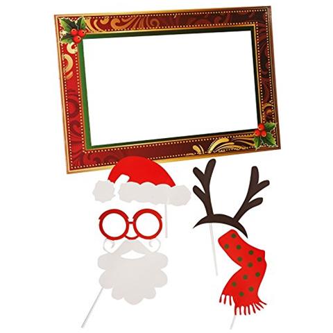 Set di 4 adesivi per feste con cornice. - Foto 3