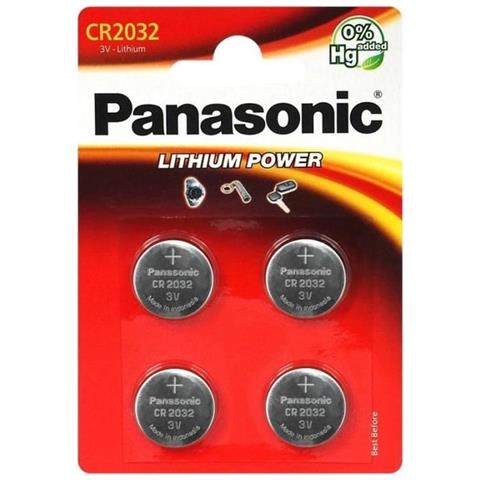 Cr2032 batteria Al Litio A Bottone 3 v, Confezione Da 4 - Foto 3