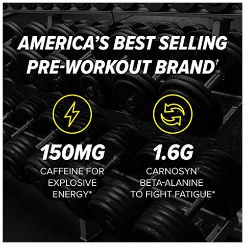 C4 Original | Polvere Pre Allenamento Esplosione All’arancia | Integratore Senza Zucchero Per Uomini E Donne | 150 Mg Caffeina + Beta-alanina + Creatina Monoidrata | 60 Porzioni - Foto 2