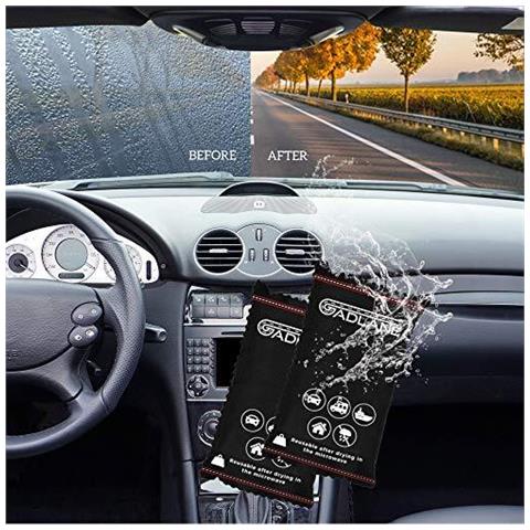 Riutilizzabile Auto Deumidificatore Cancella Elimina Foggy Parabrezza Umidit Damp Absorber Caravan Van Gel Di Silice 350g Borse (pacchetto Di 2) - Foto 2