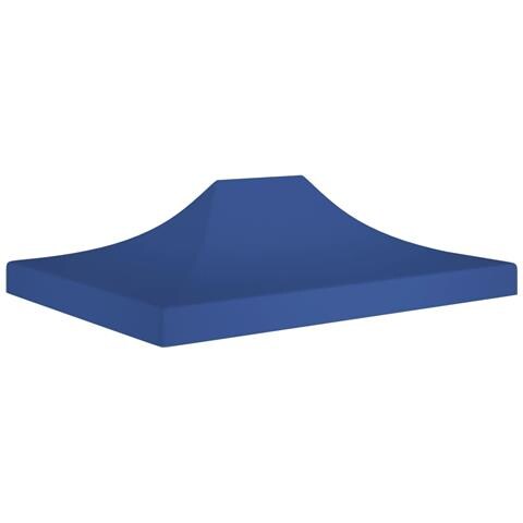 Tetto per Tendone per Feste 4x3 m Blu 270 g / m² - Foto 1