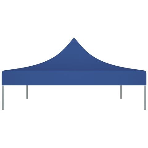 Tetto per Tendone per Feste 4x3 m Blu 270 g / m² - Foto 6