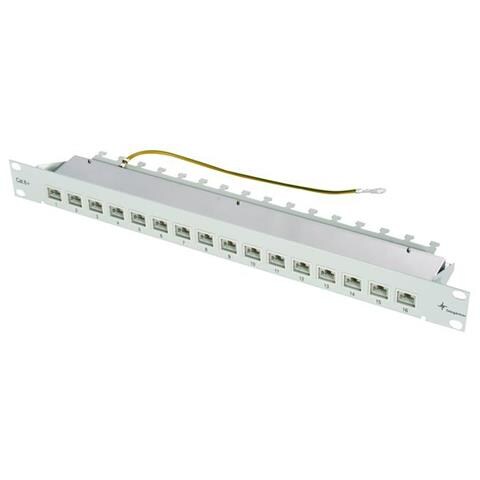 J02022A0050, Bianco, RJ45, Cat. 6A, Cat. 5e, IEC 60603-7-5 / -7-3 - Foto 1