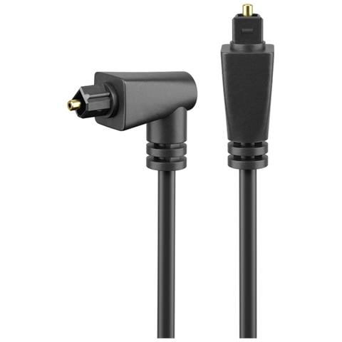 41595 cavo audio 2 m TOSLINK Nero - Foto 1