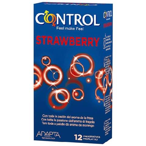 Preservativi Control 43224 Fragola (12 Uds) - Foto 2
