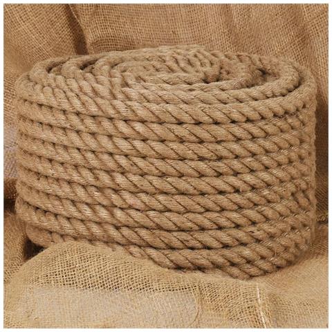 Corda In Juta Lunga 25 M Spessa 24 Mm - Foto 1