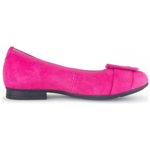 Pink Casual Closed Ballerinas Ballerine Pelle Scamosciata /nabuk Scarpe Donna Rosa Eu 36, 42.466.21 - Foto 2