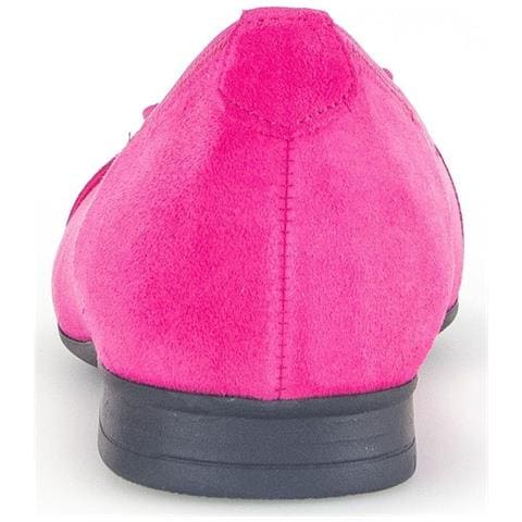 Pink Casual Closed Ballerinas Ballerine Pelle Scamosciata /nabuk Scarpe Donna Rosa Eu 36, 42.466.21 - Foto 3