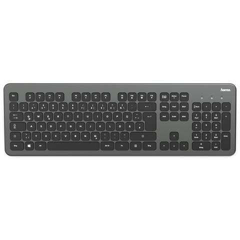 KW-700 tastiera Ufficio RF Wireless QWERTZ Tedesco Antracite, Nero - Foto 4