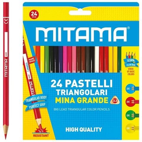 24 Pastelli Triagolari Mina Grande - Foto 1