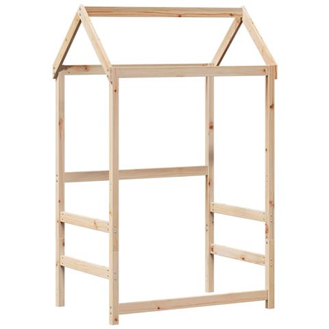 Tetto Per Letto Bambini 118x70x176,5 Cm Legno Massello Di Pino - Foto 2