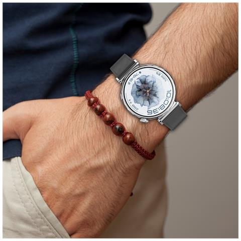 Cinturino In Pelle Premium Per Orologi Huawei E Honor Black 18 Mm - Foto 7