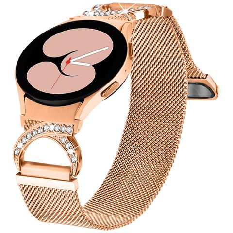 Cinturino Oro Rosa Per Samsung Galaxy Watch 4/5/6 - Foto 2