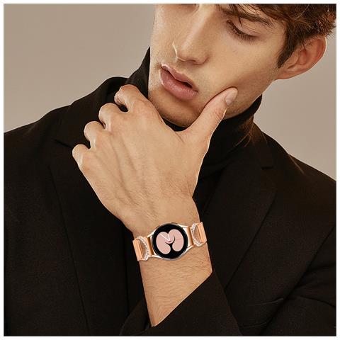 Cinturino Oro Rosa Per Samsung Galaxy Watch 4/5/6 - Foto 5