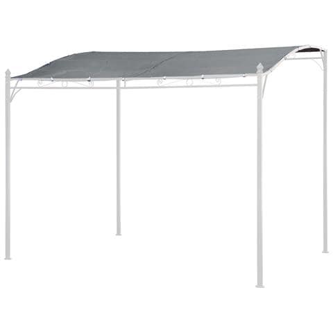 Copertura Pergola A Muro 3 × 2,5 M Grigio Nice - Foto 2