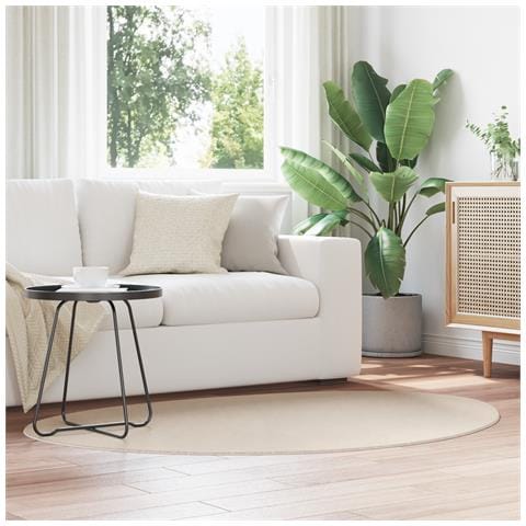 Tappeto 'HUARTE'a pelo corto morbido e lavabile beige 120x170 cm - Foto 2
