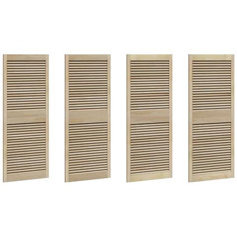 Porta per Armadio con porta 4 pz Naturale 140,5 x 2,1 x 59,5 cm - Foto 1