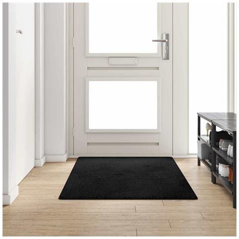 Runner in Moquette Nero 100 x 200 cm 100% Polipropilene Tuft - Foto 2