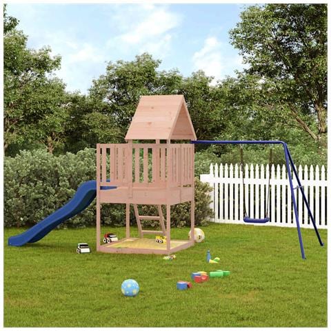 Set da Gioco da Esterno in Legno Massello di Douglas - Foto 2