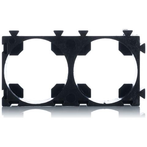 Custodia Per Batterie 1x2 Per 2 Celle 18650 - Plastica Di Alta Qualità | Configurazione Flessibile | Accessori Per Pacchetti Batteria - Foto 8