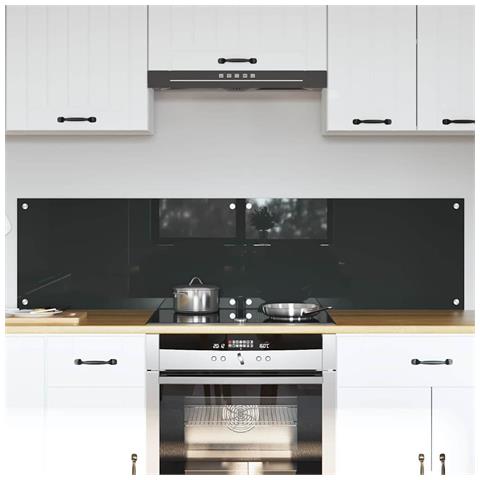 Rivestimento da Cucina 2 pcs Grigio scuro 80 x 40 cm - Foto 2