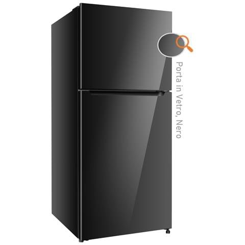 Frigorifero Doppia Porta No Frost Classe E 453 Litri Vetro GLASS435BK-L - Foto 1
