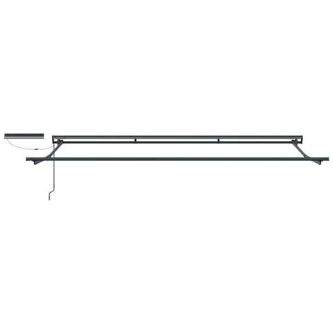 Struttura della tenda elettrica retrattile Antracite 4 × 3,5 m - Foto 2