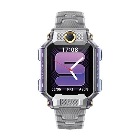 Watch Phone X10 4,06 cm (1.6") AMOLED 45 mm Digitale 320 x 360 Pixel Touch screen Grigio Wi-Fi GPS (satellitare) - Foto 1
