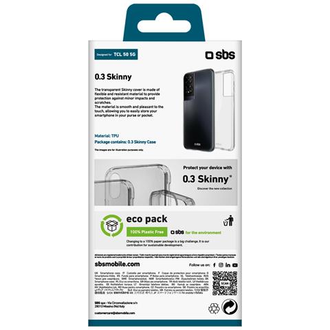 TESKINTCL505GT custodia per cellulare 16,8 cm (6.6") Cover Trasparente - Foto 2