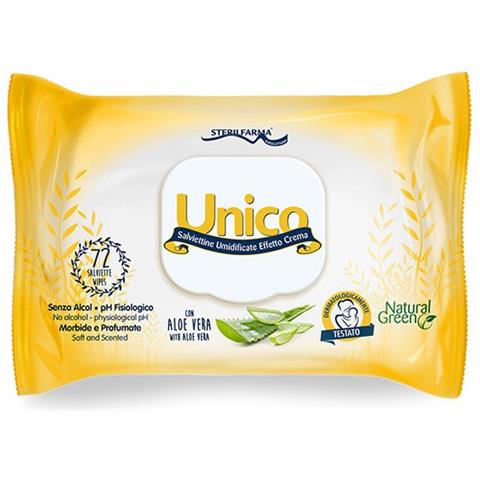 Unico Salviettine Umidificate Effetto Crema Pop Up 72 Pezzi - Foto 1
