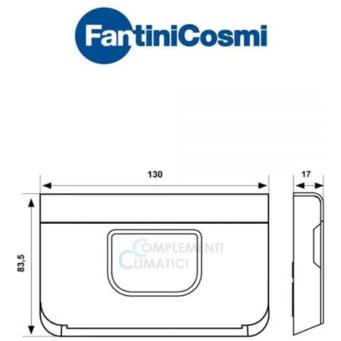 Termostato cronotermostato elettronico giornaliero a batterie Fantini C68 - Foto 4