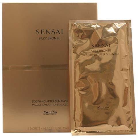 sensai silky bronze soothing after-sun mask 27ml x 8 pz ne-29595 - Foto 1