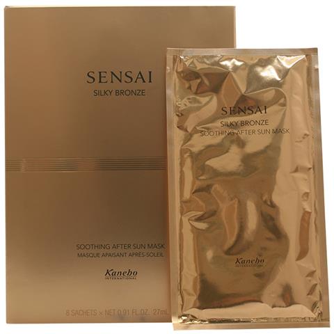 sensai silky bronze soothing after-sun mask 27ml x 8 pz ne-29595 - Foto 2