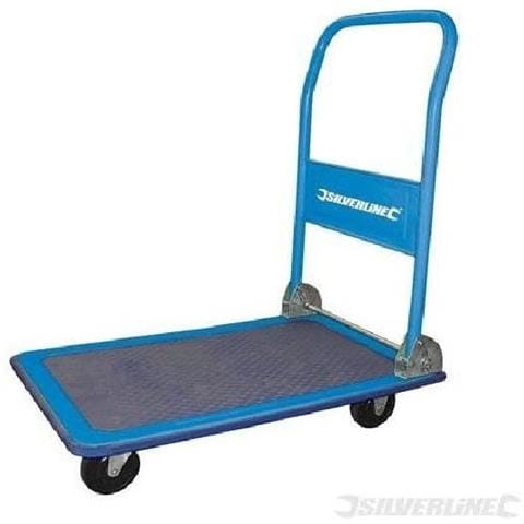 675213 Carrello A Piattaforma Pieghevole 150 Kg - Foto 4