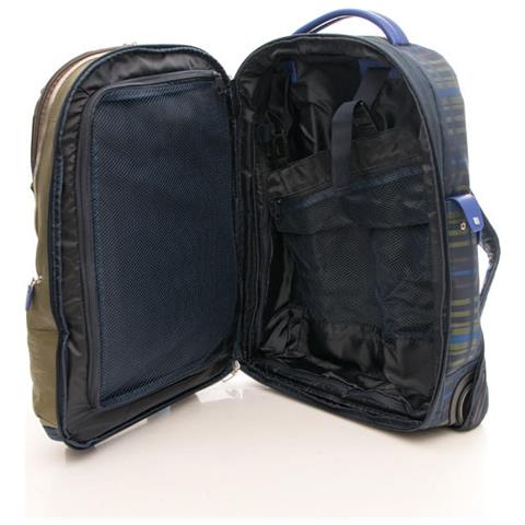 Trolley Coleos Bagaglio A Mano 2r Cm53 Checkblu Bv3148os18 / checkbl - Foto 2