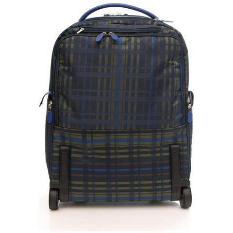 Trolley Coleos Bagaglio A Mano 2r Cm53 Checkblu Bv3148os18 / checkbl - Foto 5