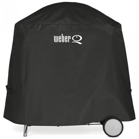 Copertura in Vinile per Barbecue Q 1000/2000 Colore Nero - Foto 2