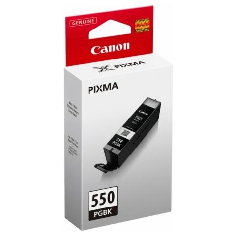 Originale Canon Pgi-550pgbk Nera 6496b001 Per Canon Ip 7250 Mg5450 Mg6350 Pgi-550 Capacita' 15ml - Foto 1