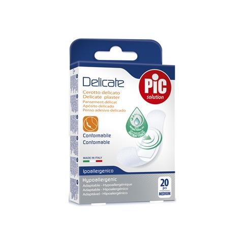 Pic Strip Delicate Cerotto Delicato Medio - 20 Cerotti 19 X 72 Mm - Foto 1