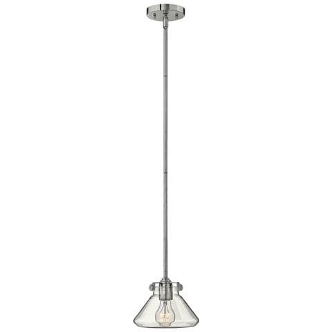 Congress Clear Glass Pendant Chrome - Foto 6