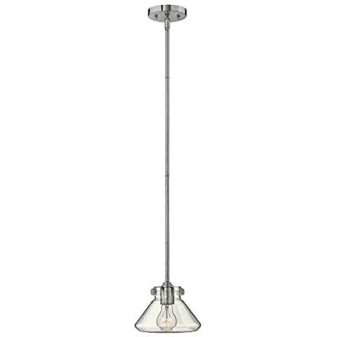 Congress Clear Glass Pendant Chrome - Foto 1