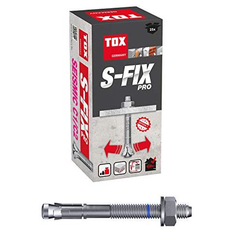 Bullone Ancoraggio S-fix Pro 1 A4 M8x75x10mm, 100 Pz, 040.171.071 - Foto 1