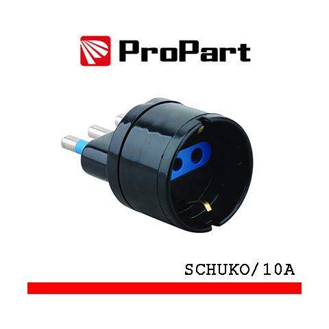 Adattatore Schuko Spina16a Polybag - Foto 1