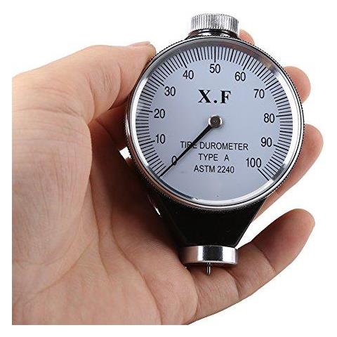 Rubber Tire Durometro Del Tester Di Durezza Shore Meter Tipo A O D Dial Valore 0-100 Gradi (tipo A) - Foto 4