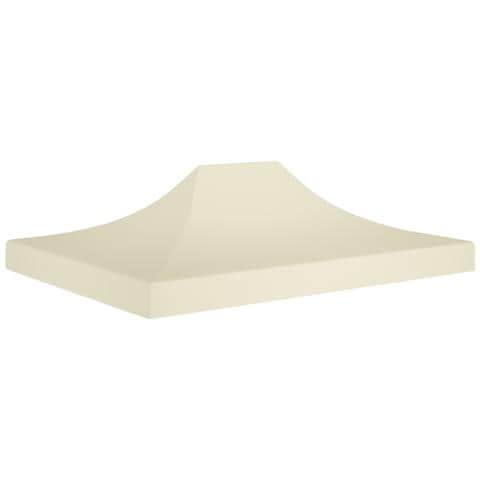 Tetto per Tendone per Feste 4x3 m Crema 270 g / m² - Foto 1