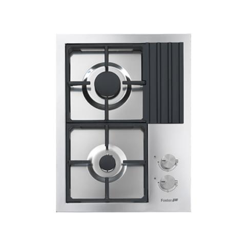 Piano Cottura 7276 032 a Gas 2 Fuochi Gas Colore Acciaio Inox - Foto 3