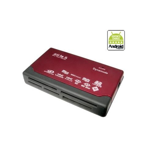 EXT-103C-WHY USB 2.0 Nero, Rosso lettore di schede - Foto 2